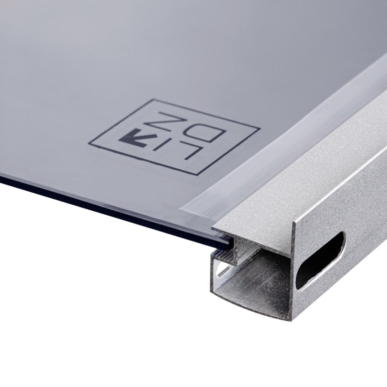 Душова кабіна Lidz Latwa SC90x90.SAT.HIGH.GR скло тоноване 4 мм без піддона (2657689575) - фото 5