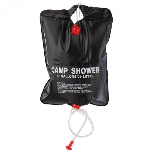Душ похідний Camp Shower 20 л Чорний (28524321)