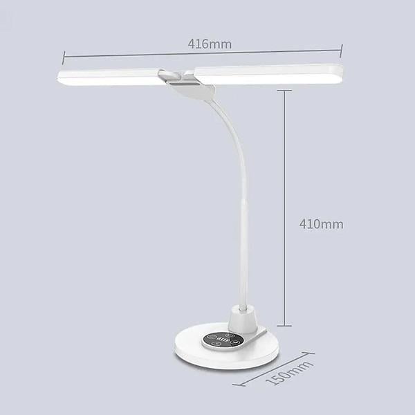 Лампа настільна з бездротовою зарядкою телефону 12 Вт Білий (TB-29S) - фото 2