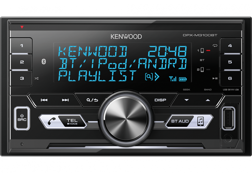 Автомагнитола Kenwood DPX-M3100BT