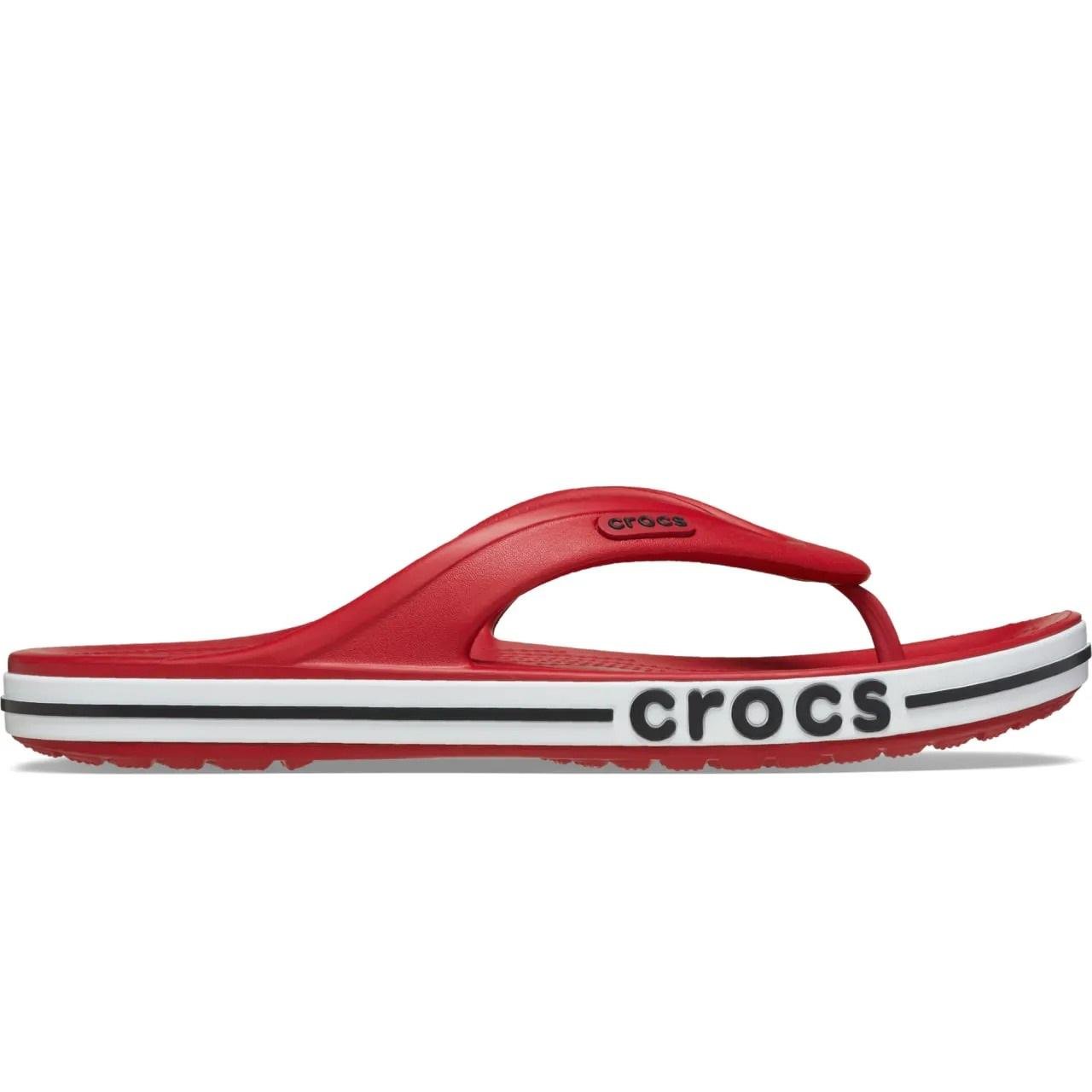 Вьетнамки Crocs Bayaband Flip M6W8 р. 38/24,5 см Pepper (18966316) - фото 1