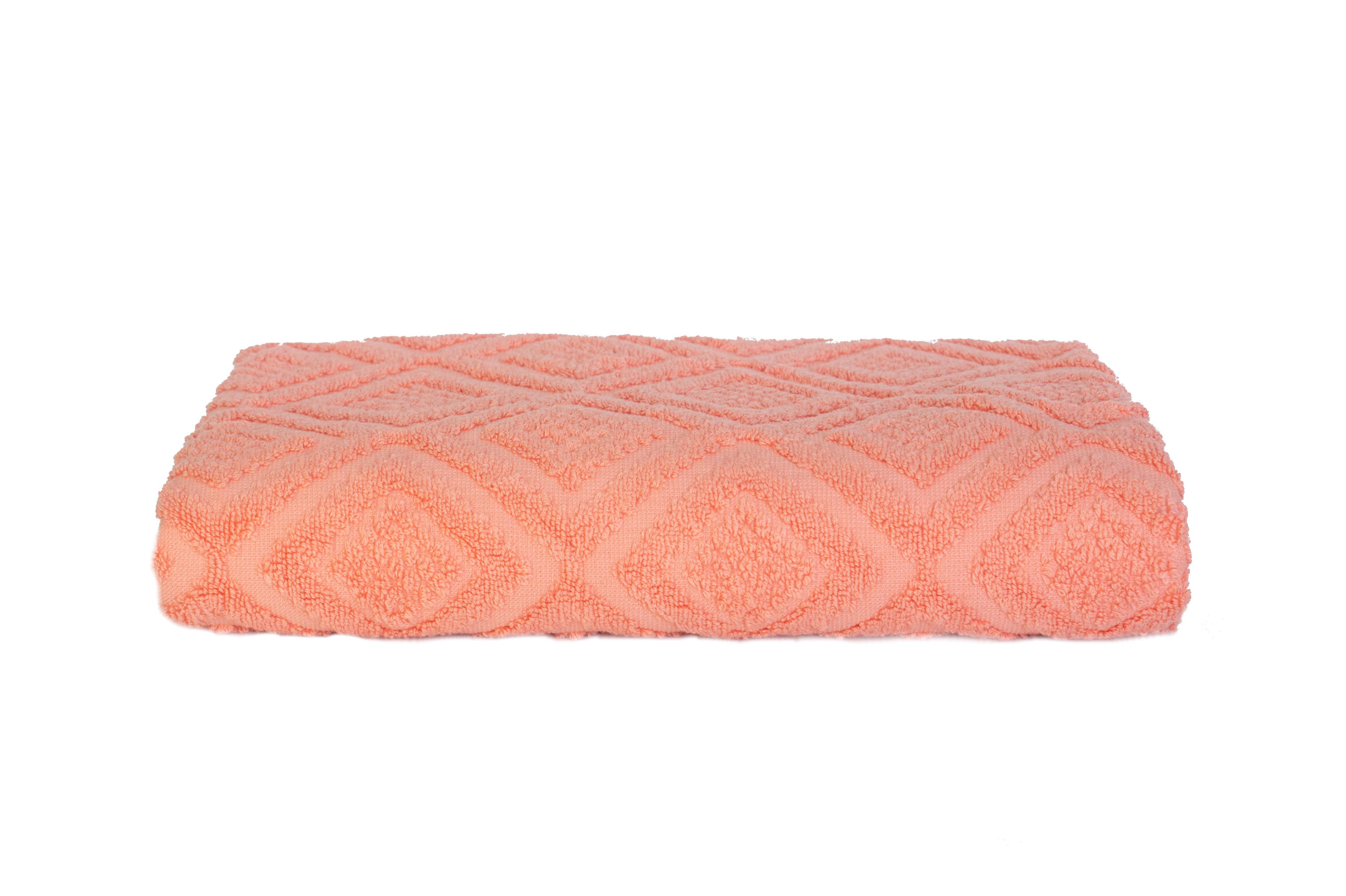 Рушник махровий банний ETOILE 70х140 см Кораловий (1303147)