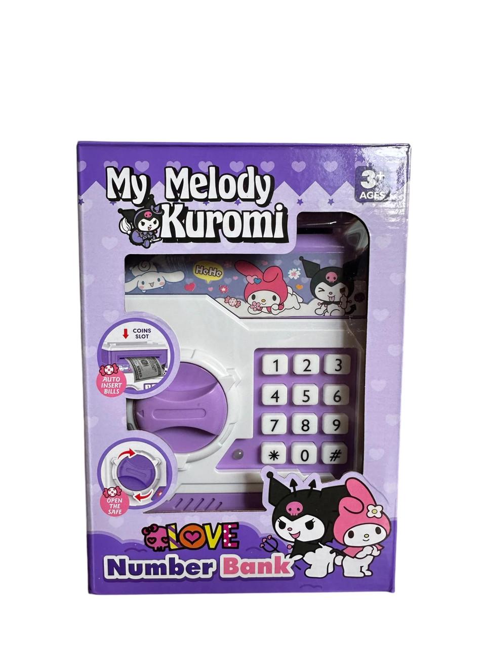Детский сейф копилка KUROMI My Melody