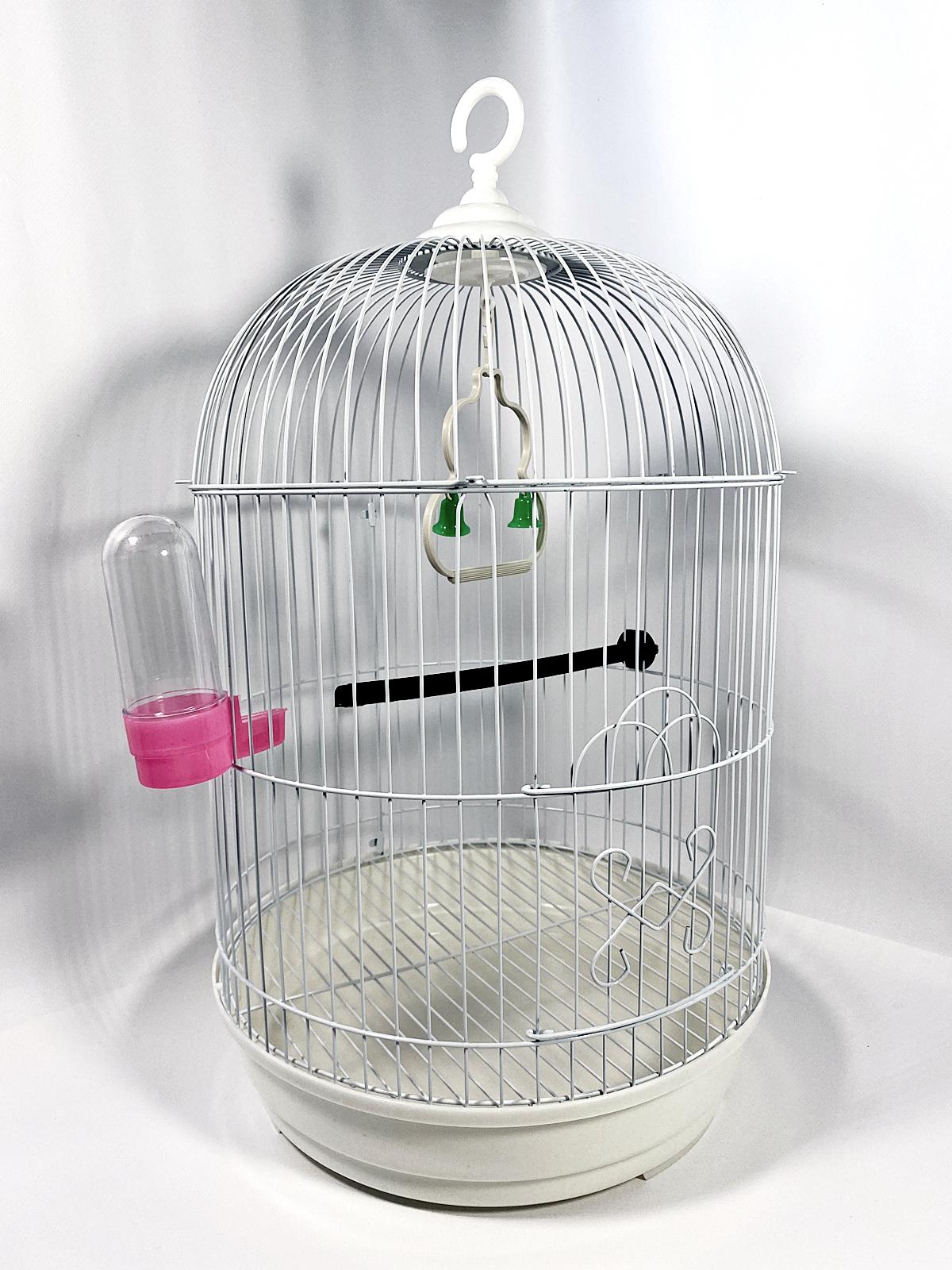 Клетка для птиц Zoomax 003 краска 30x51 Белый (ZM003white) - фото 2 Клетка для птиц Zoomax 003 краска 30x51 Белый (ZM003white) - фото 2