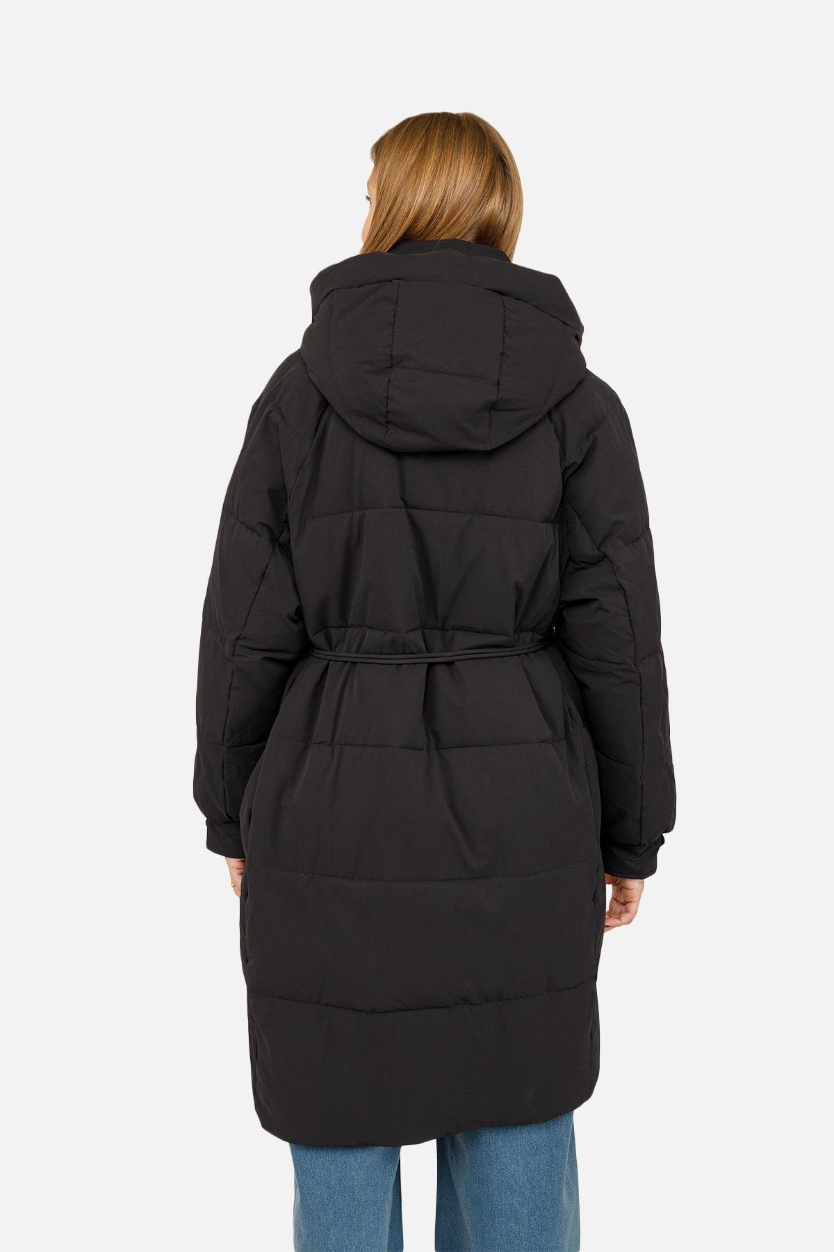 Куртка женская р. 44 Черный (SKT001009649) - фото 5 Куртка женская р. 44 Черный (SKT001009649) - фото 5