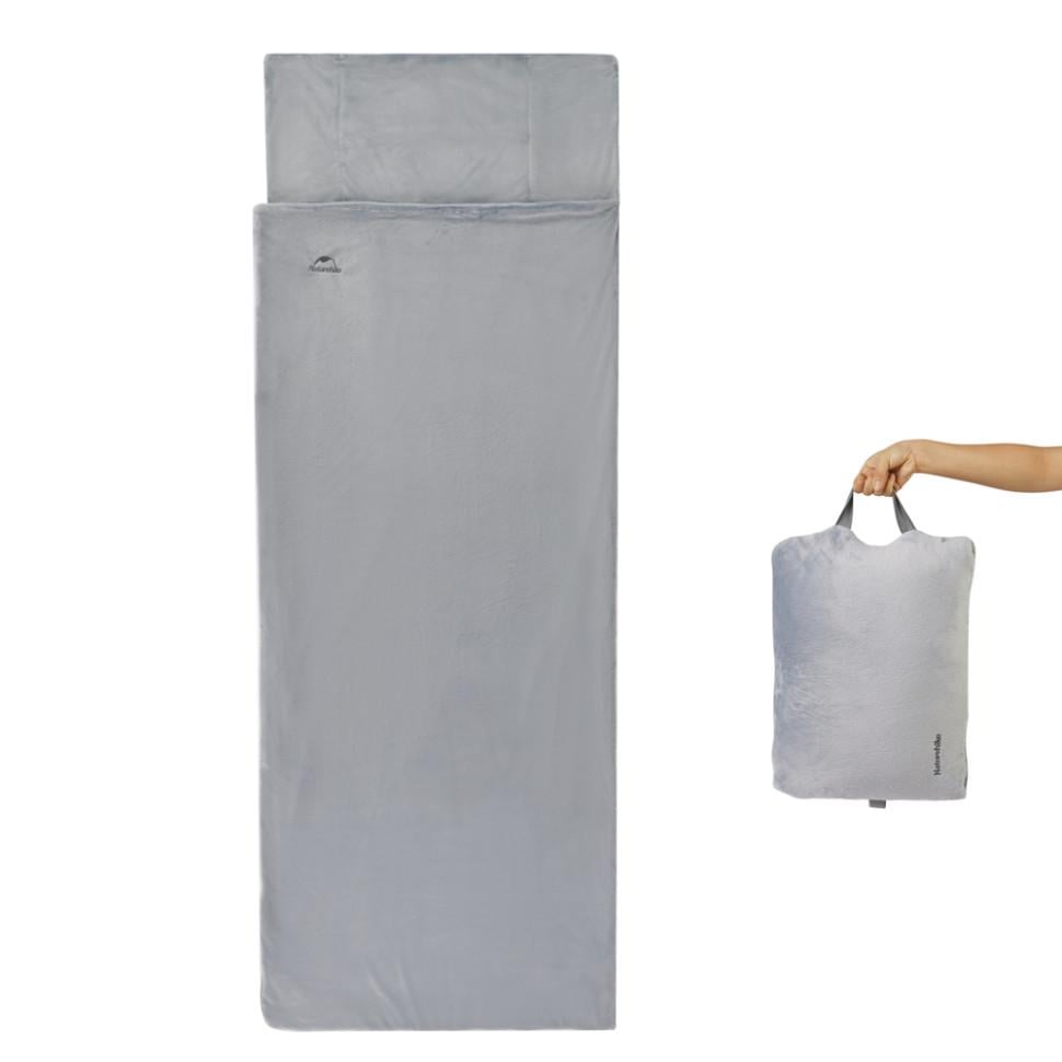 Спальный мешок-подушка Naturehike CNK2300SD022 225x80 см Light Grey (6976507667333)