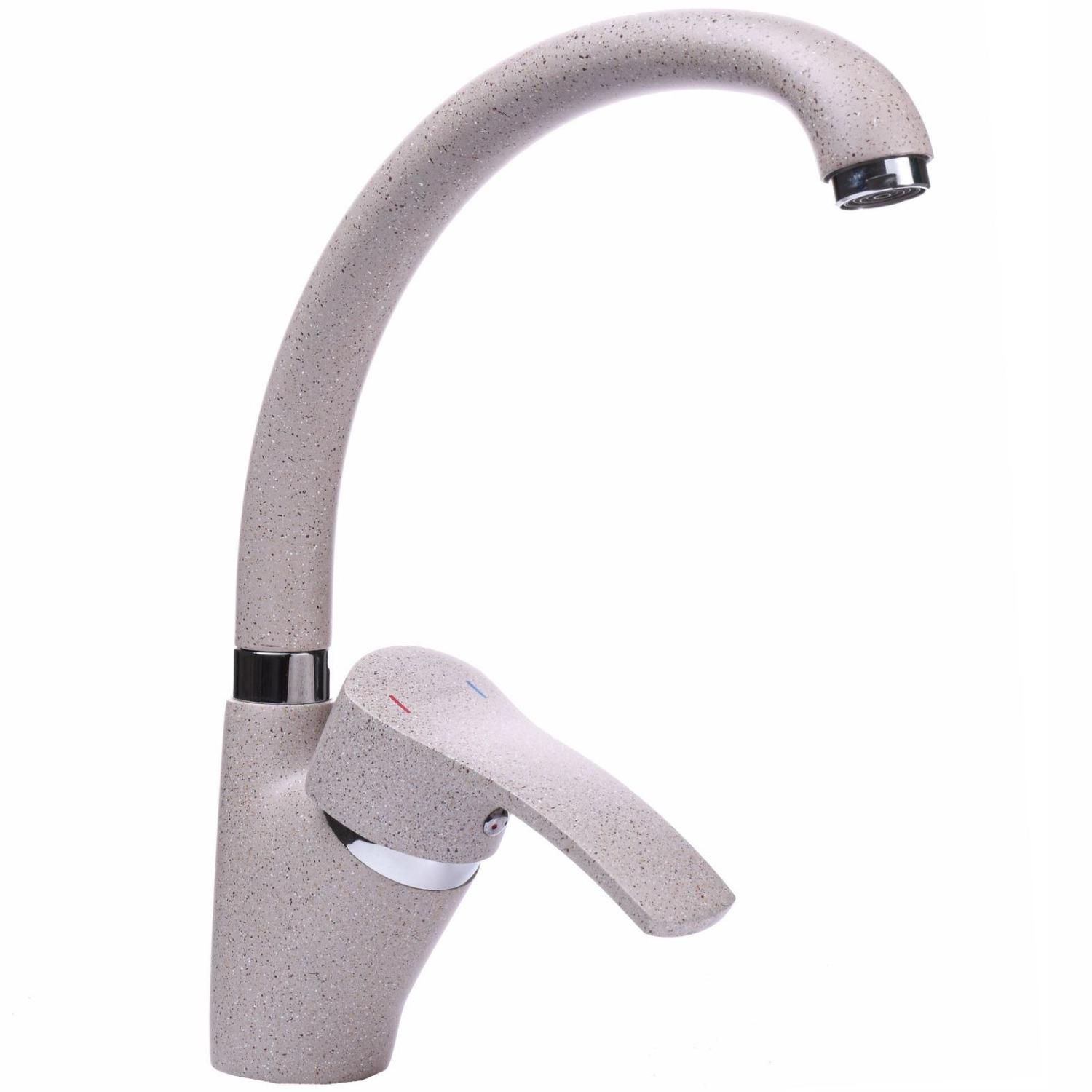 Змішувач для кухні Globus Lux QUEENSLAND GLQU-0203S-BIG-5-TERRA 000019216 Бежевий (108365) Змішувач для кухні Globus Lux QUEENSLAND GLQU-0203S-BIG-5-TERRA 000019216 Бежевий (108365)