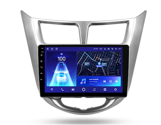 Магнитола штатная Teyes CC2 Plus 3/32 GB 4G+WiFi Hyundai Accent Solaris 2010-2016