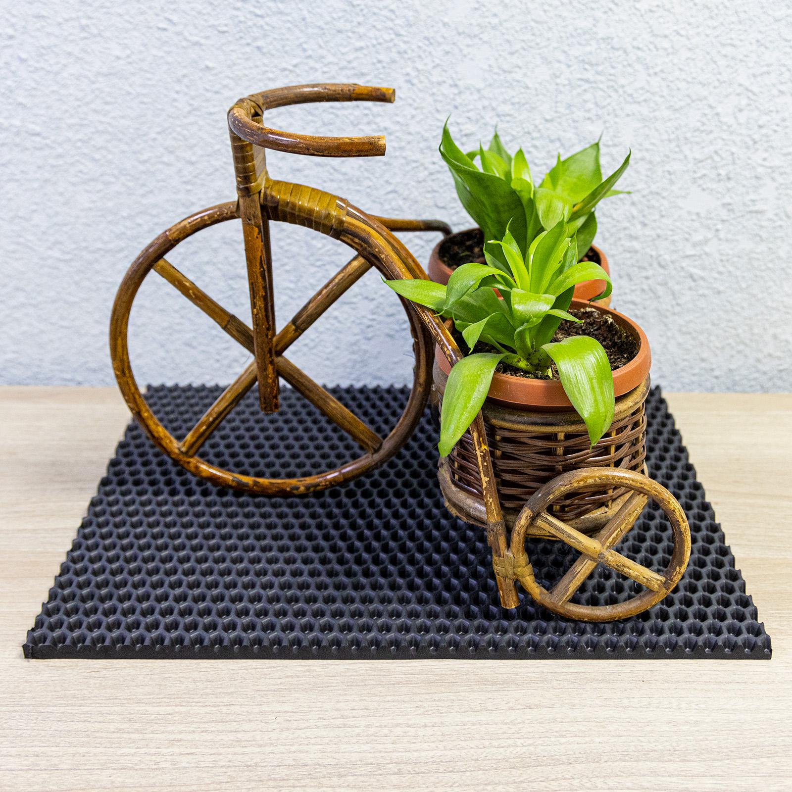 Брудозахисний килимок OSPORT R-00051 40x30 см Чорний (21018) - фото 4 Брудозахисний килимок OSPORT R-00051 40x30 см Чорний (21018) - фото 4