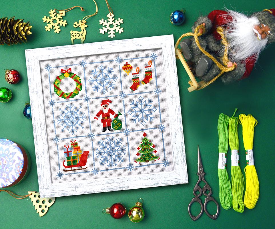 Набор для вышивки крестом Счастливого Рождества! (955)