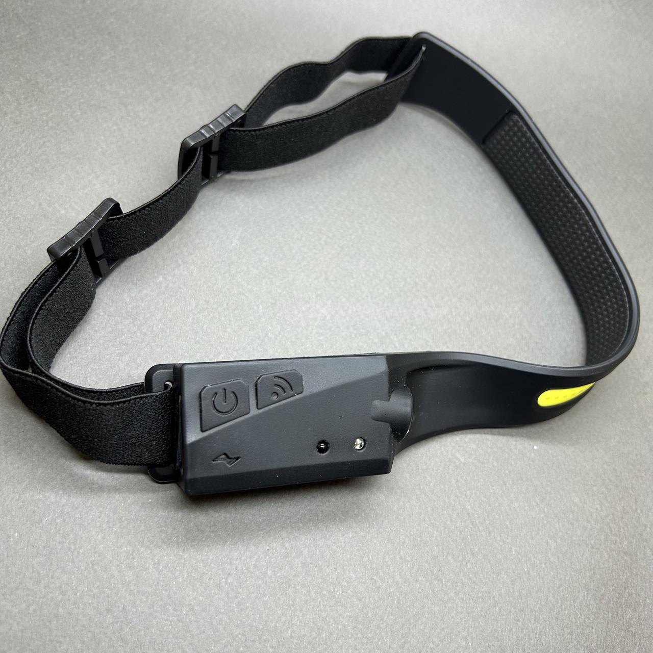 Фонарь налобный светодиодный акумуляторный Ultralight HLY-1080 с датчиком движения - фото 4