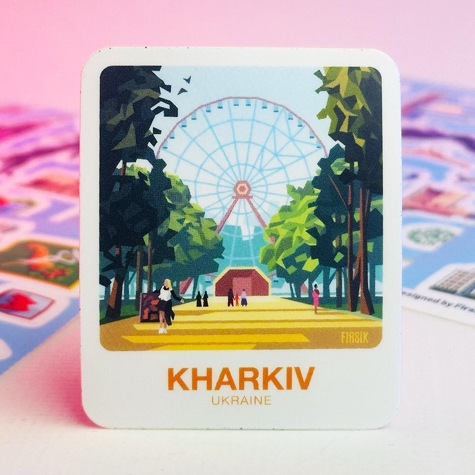 Стикер виниловый Центральный парк (00000000782)