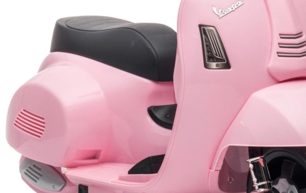 Скутер детский электрический Sun Baby Scooter Vespa Розовый - фото 3