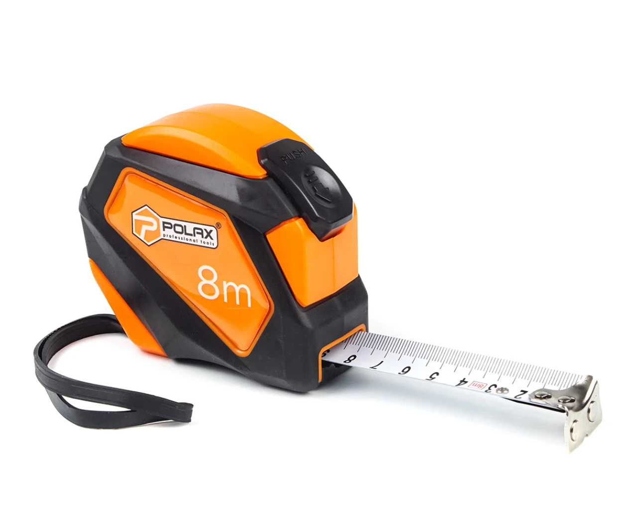 Рулетка обрезинена полотно з нейлоновим покриттям 8x25 мм (2420973204) Рулетка обрезинена полотно з нейлоновим покриттям 8x25 мм (2420973204)