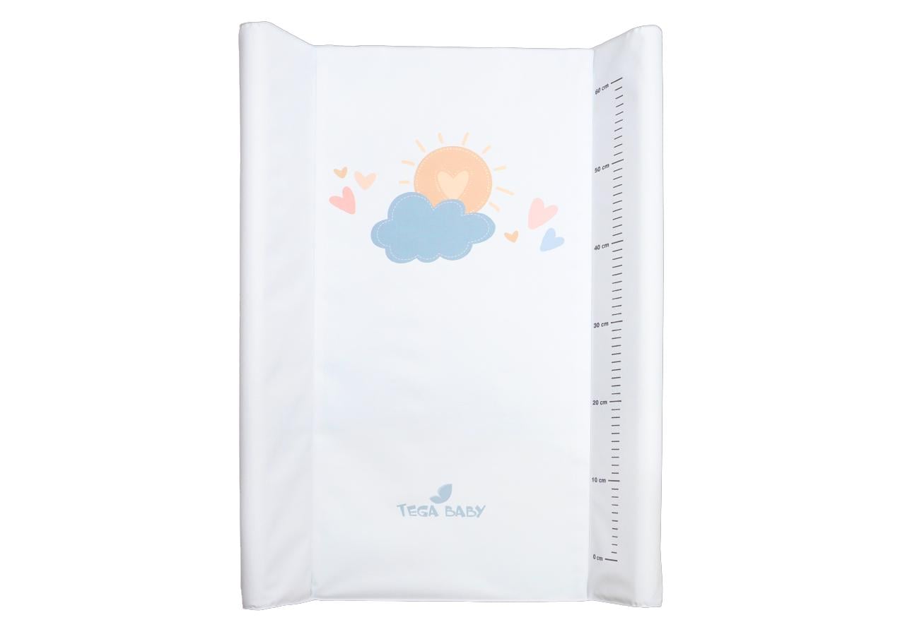Доска пеленальная Tega Baby Метео Солнце 50х70 см на кровать 60х120 см (ME-009-103-Сонце)
