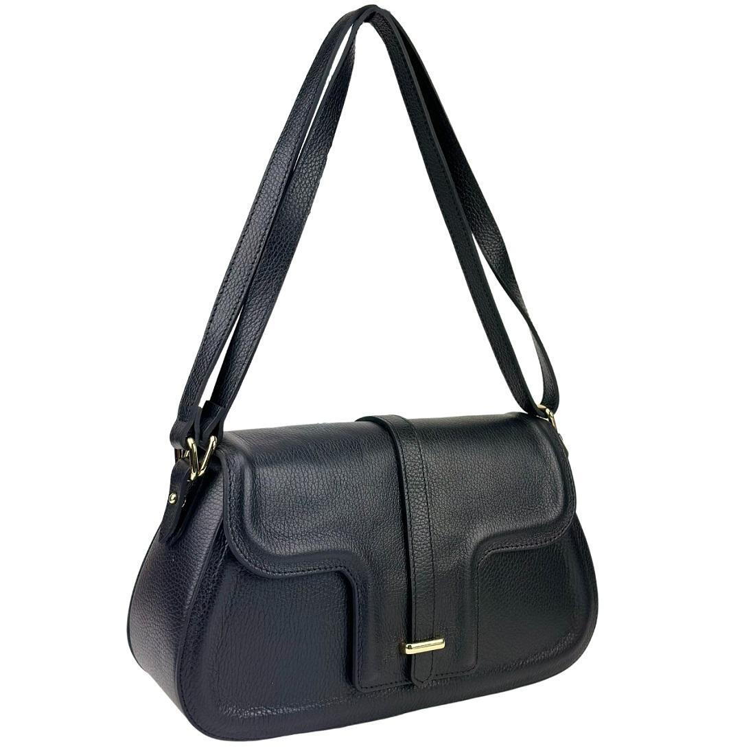 Женская сумка кросс-боди Royal Bag F-IT-9860A Черный (6447)