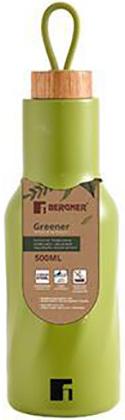 Термос-пляшка Bergner Greener 500 мл Зелений