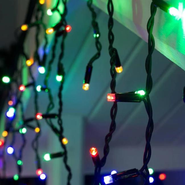 Гирлянда-дождик уличная светодиодная Ice 150LED Multicolor (5744363)