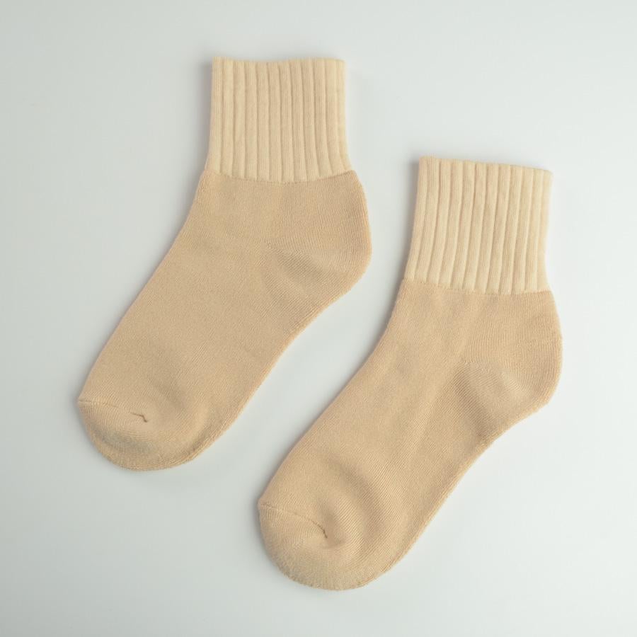 Носки теплые женские GM Textile классические с широкой резинкой высокие р. 36-41 Бежевый (gm-socks-g-4w-Bezh)