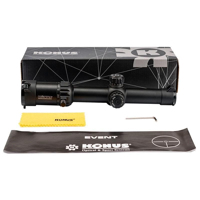 Прицел оптический Konus Event 24 мм 1-10x (agr79981) - фото 2 Прицел оптический Konus Event 24 мм 1-10x (agr79981) - фото 2