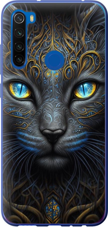 Чехол на Xiaomi Redmi Note 8T Кошка (5548u-1818-42517)