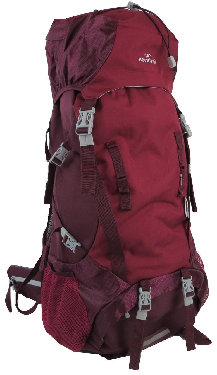 Рюкзак туристичний Rocktrail IAN384282 60 л Бордовий