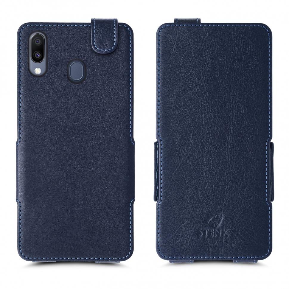 Чехол флип Stenk Prime для Samsung Galaxy M20 Синий (62518)
