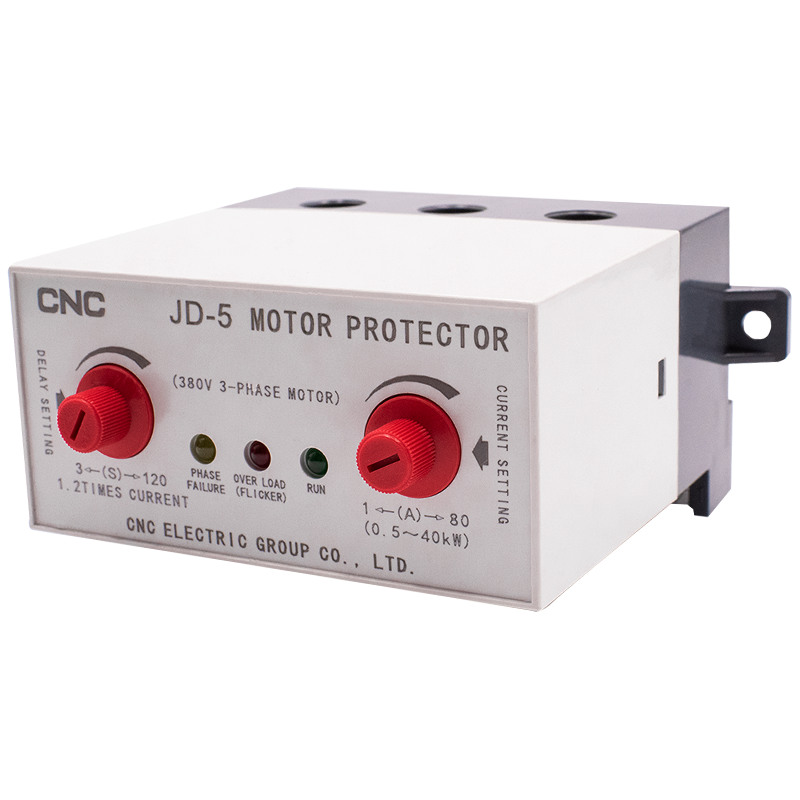 Реле защиты двигателя CNC JD-5 1-80А AC 380V (Б00044064) Реле защиты двигателя CNC JD-5 1-80А AC 380V (Б00044064)