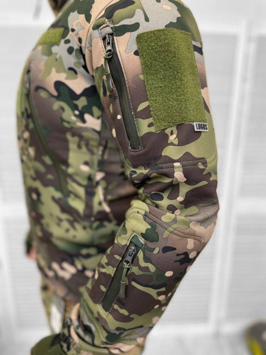 Куртка Soft Shell S Black/Multicam (11449136) - фото 3