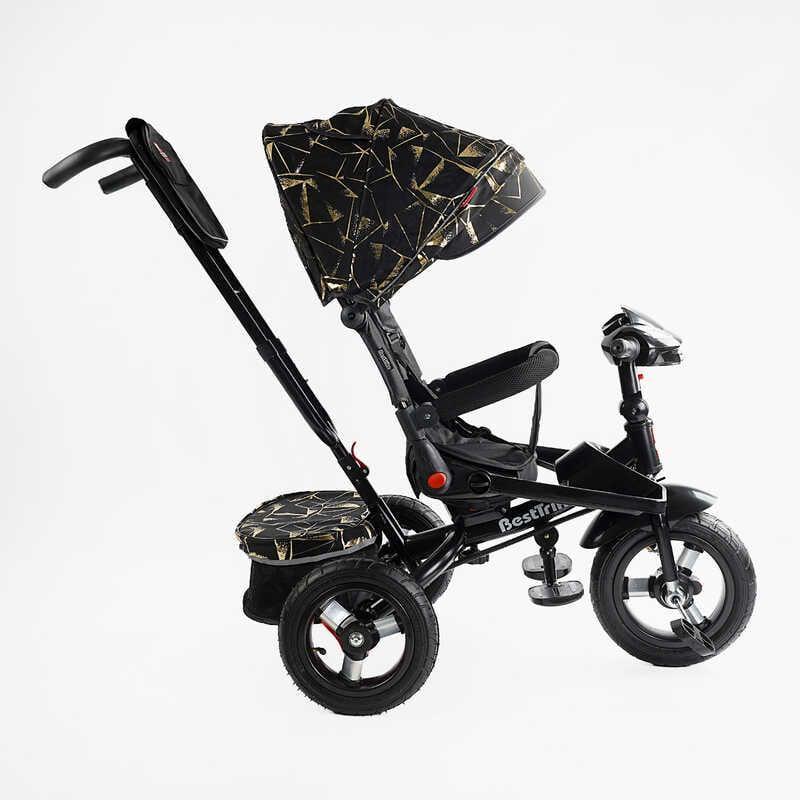 Велосипед 3-х колесный детский Best Trike надувные колеса/фара музыкальная/с USB/пульт Black (164863) - фото 4 Велосипед 3-х колесный детский Best Trike надувные колеса/фара музыкальная/с USB/пульт Black (164863) - фото 4