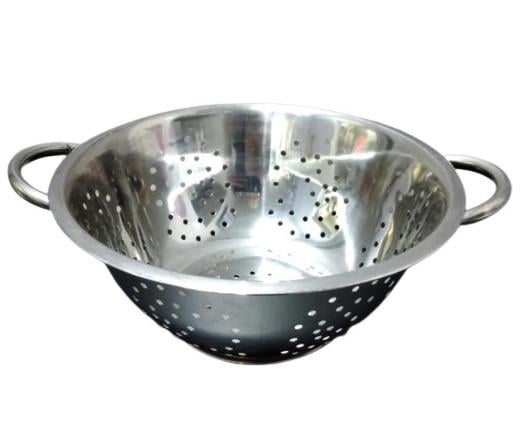 Друшляк з нержавіючої сталі A-Plus 28 см з двома ручками