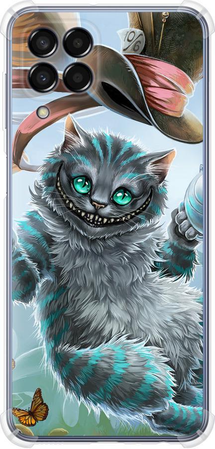 Чехол на Samsung Galaxy M33 M336B Чеширский кот 2 (3993sp-2633-42517)