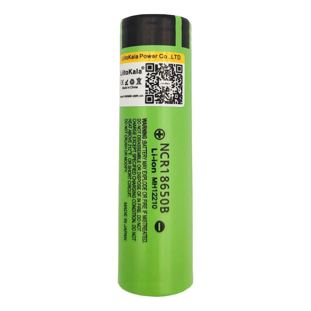 Акумулятор LiitoKala NCR 34B 18650 3400mAh (1690144572) - фото 1