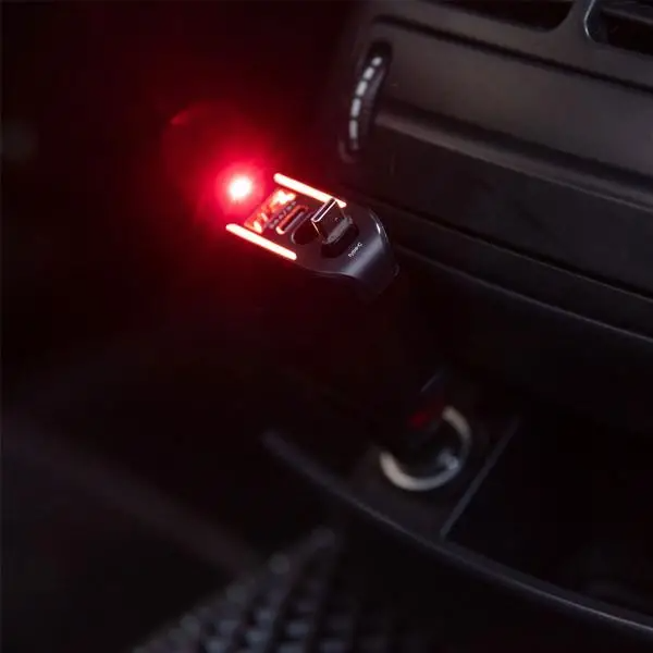 Зарядное устройство автомобильное с LED-проекцией Черный (HP-E1) - фото 9 Зарядное устройство автомобильное с LED-проекцией Черный (HP-E1) - фото 9