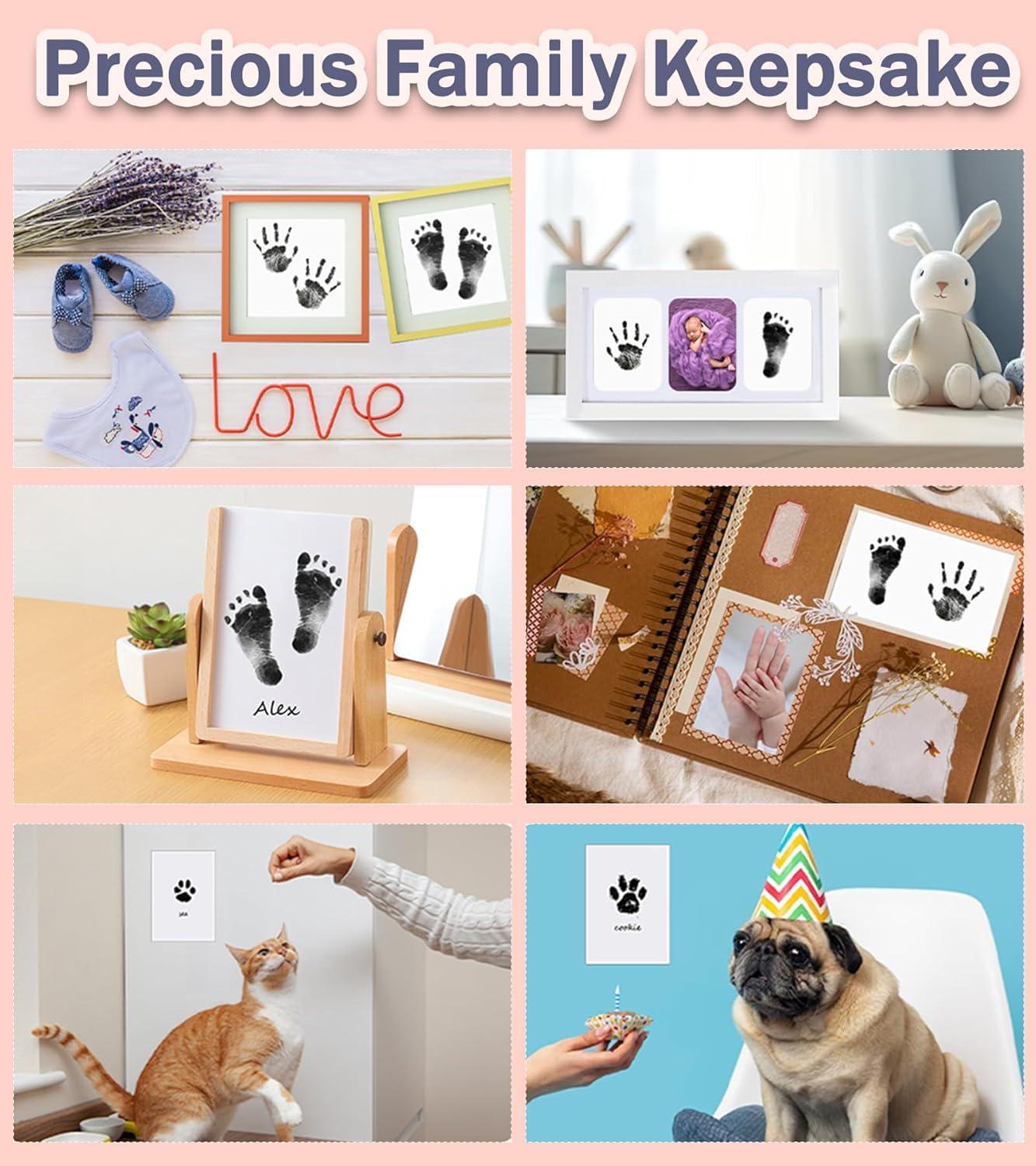 Набор для создания отпечатков детских ручек и ножек Фиолетовый (20294) - фото 7 Набор для создания отпечатков детских ручек и ножек Фиолетовый (20294) - фото 7