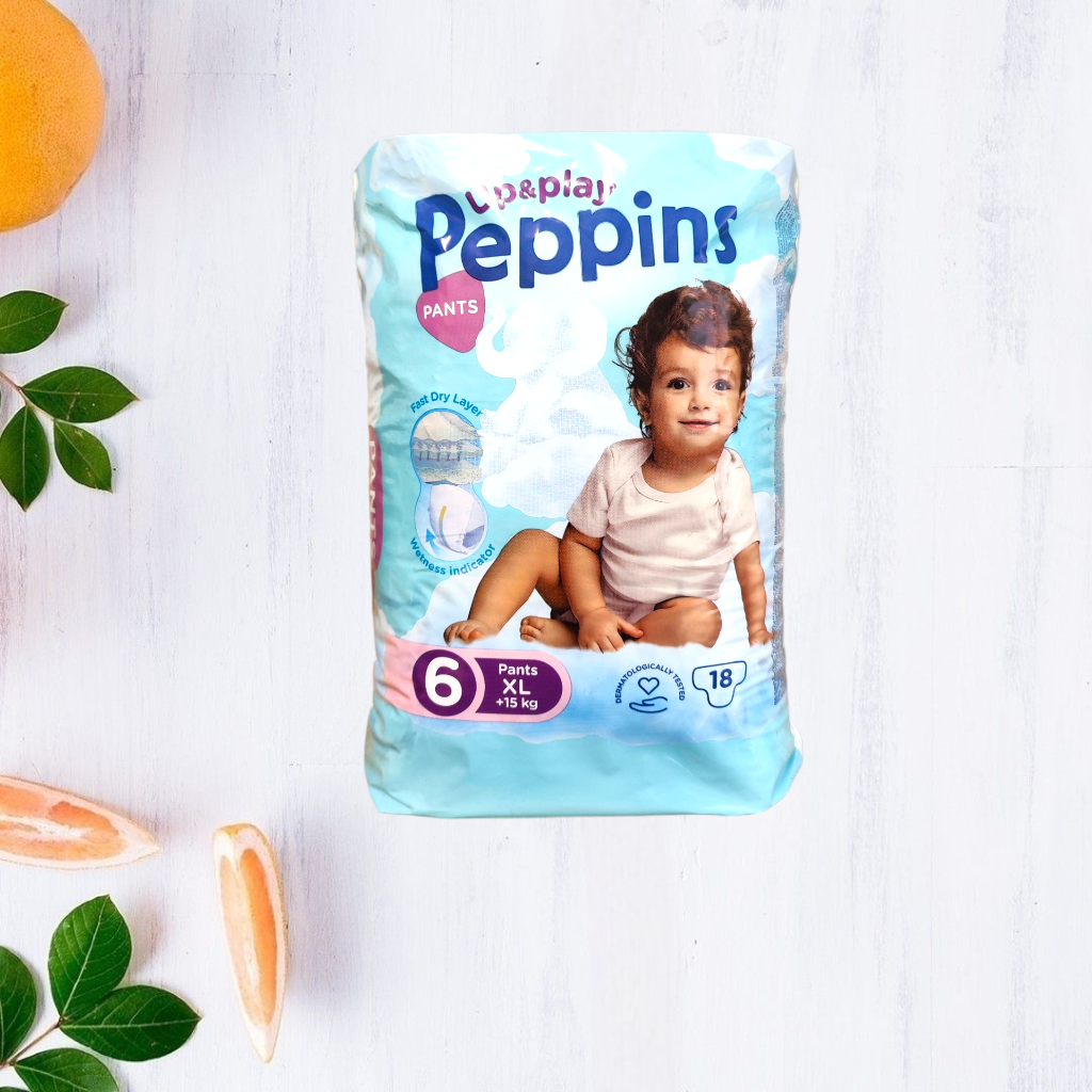 Підгузки-трусики Peppins Up&Play 6 15+ кг 18 шт.