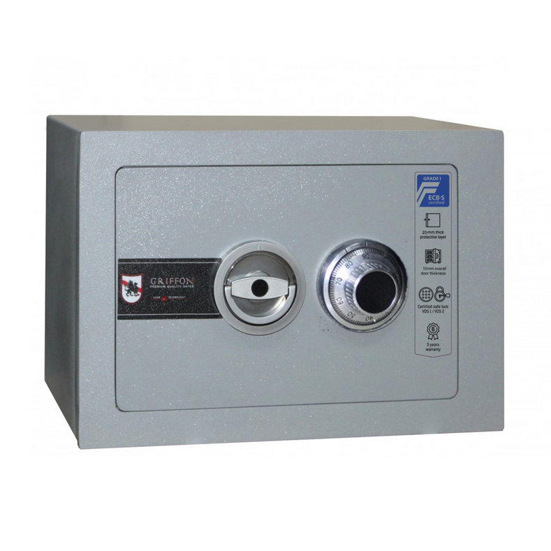 Сейф взломостойкий Griffon CLE I.30.С с полкой (2-12-CLE I.30.С)
