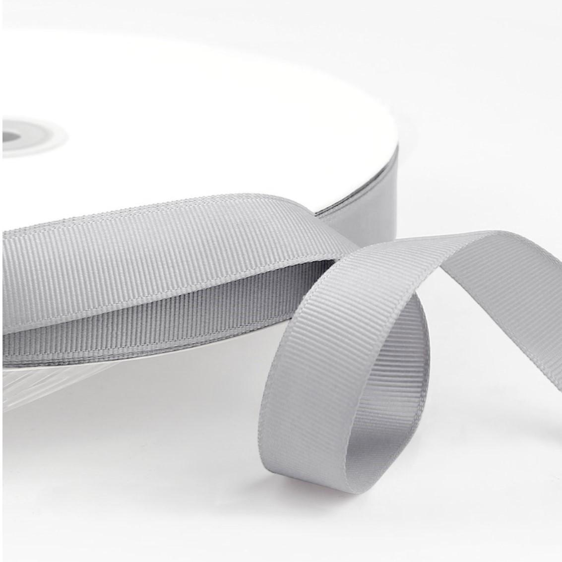 Лента репсовая 0,6 см 91 м 1 шт. Серебристый (ЛТ0006р00)