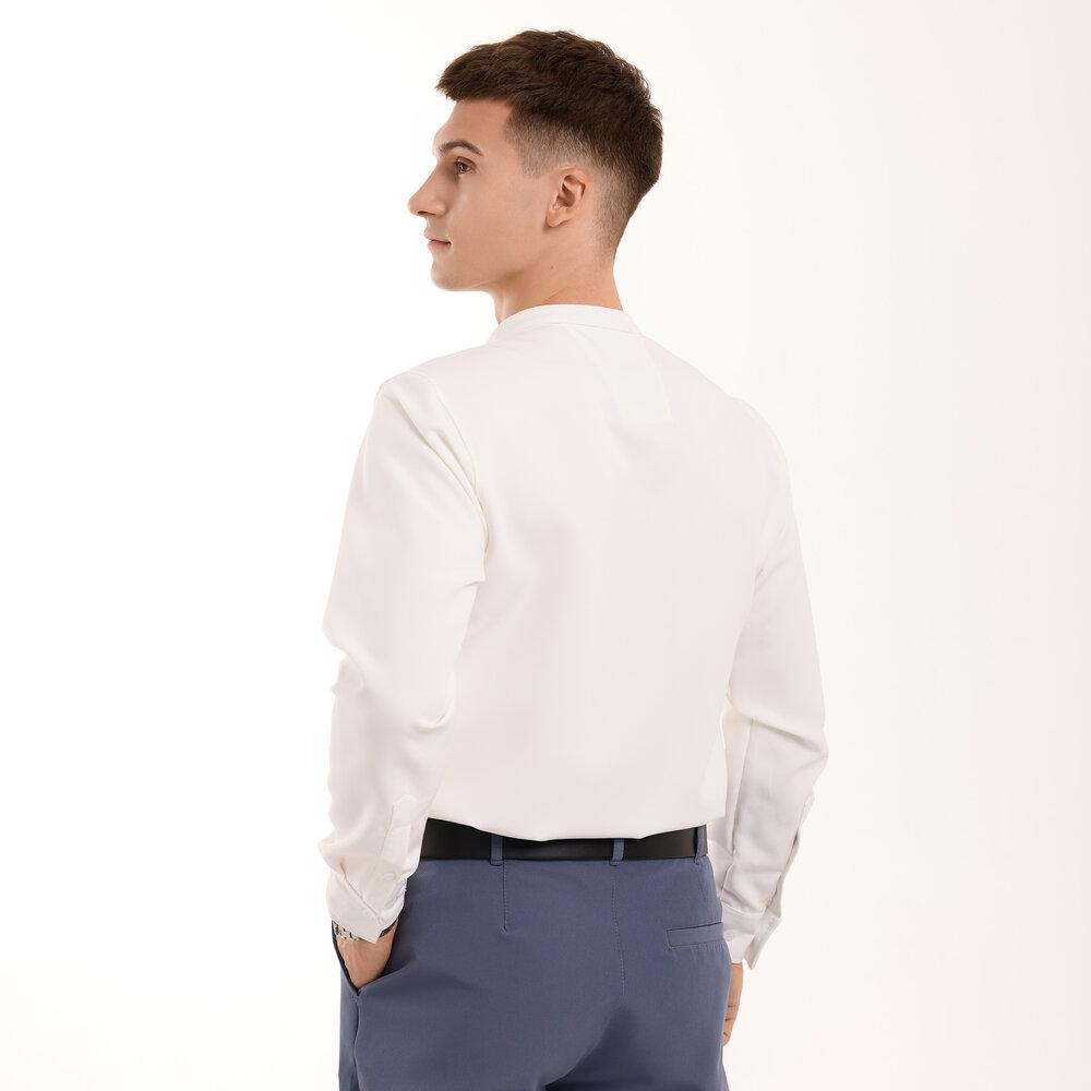 Рубашка мужская классическая Pobedov Legend XL Молочный (26198/3/4) - фото 3 Рубашка мужская классическая Pobedov Legend XL Молочный (26198/3/4) - фото 3