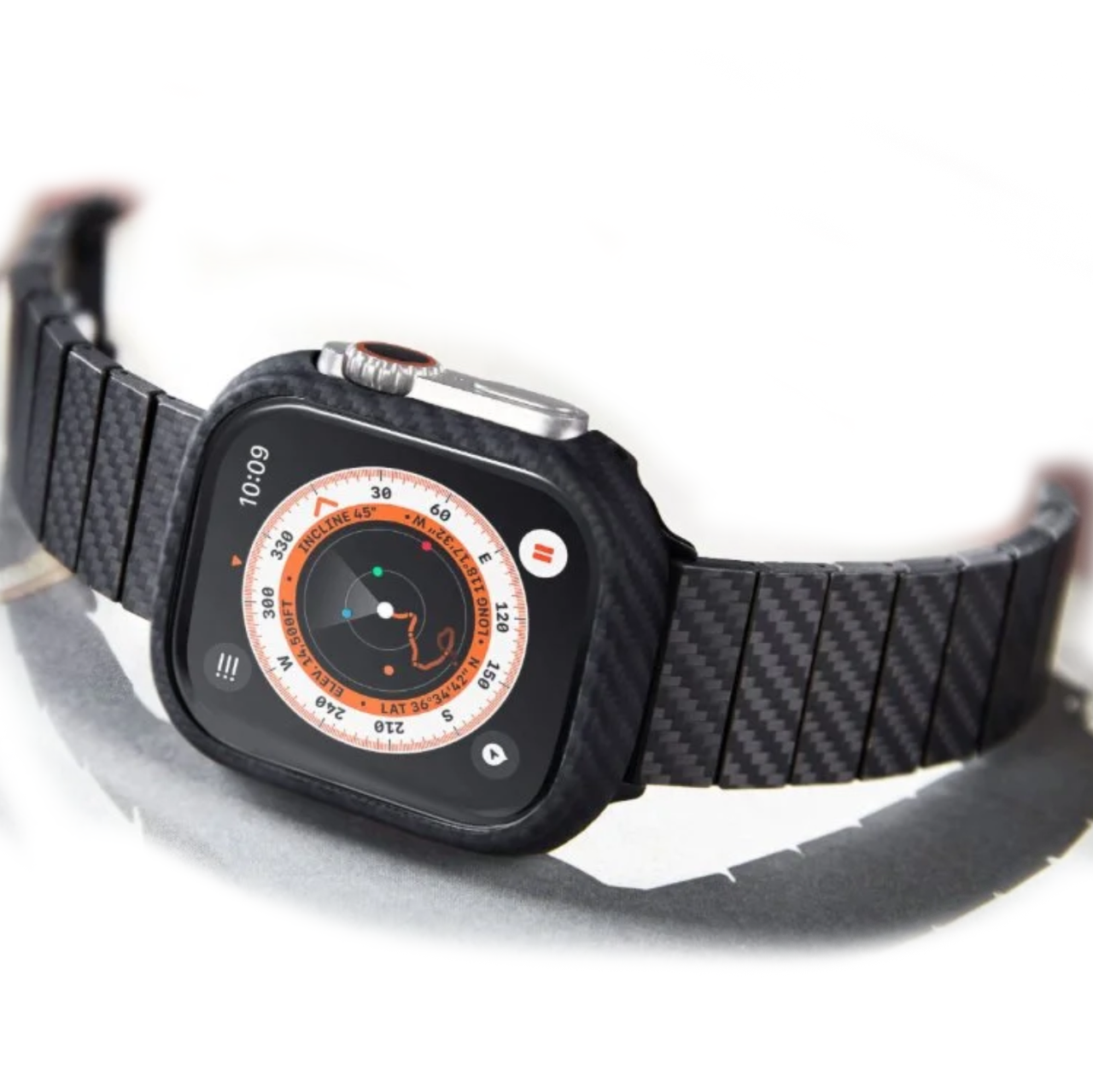 Набор Pitaka Air Case and Modern Carbon Fiber Watch Band for Apple Watch Ultra 49mm (AWB1003, KW3001A) - фото 3