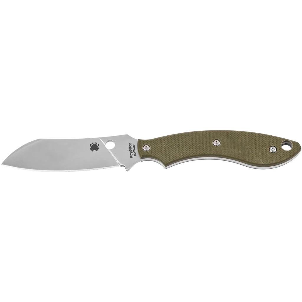 Нож Spyderco Stok G-10 Drop Point Green (FB50GPOD)