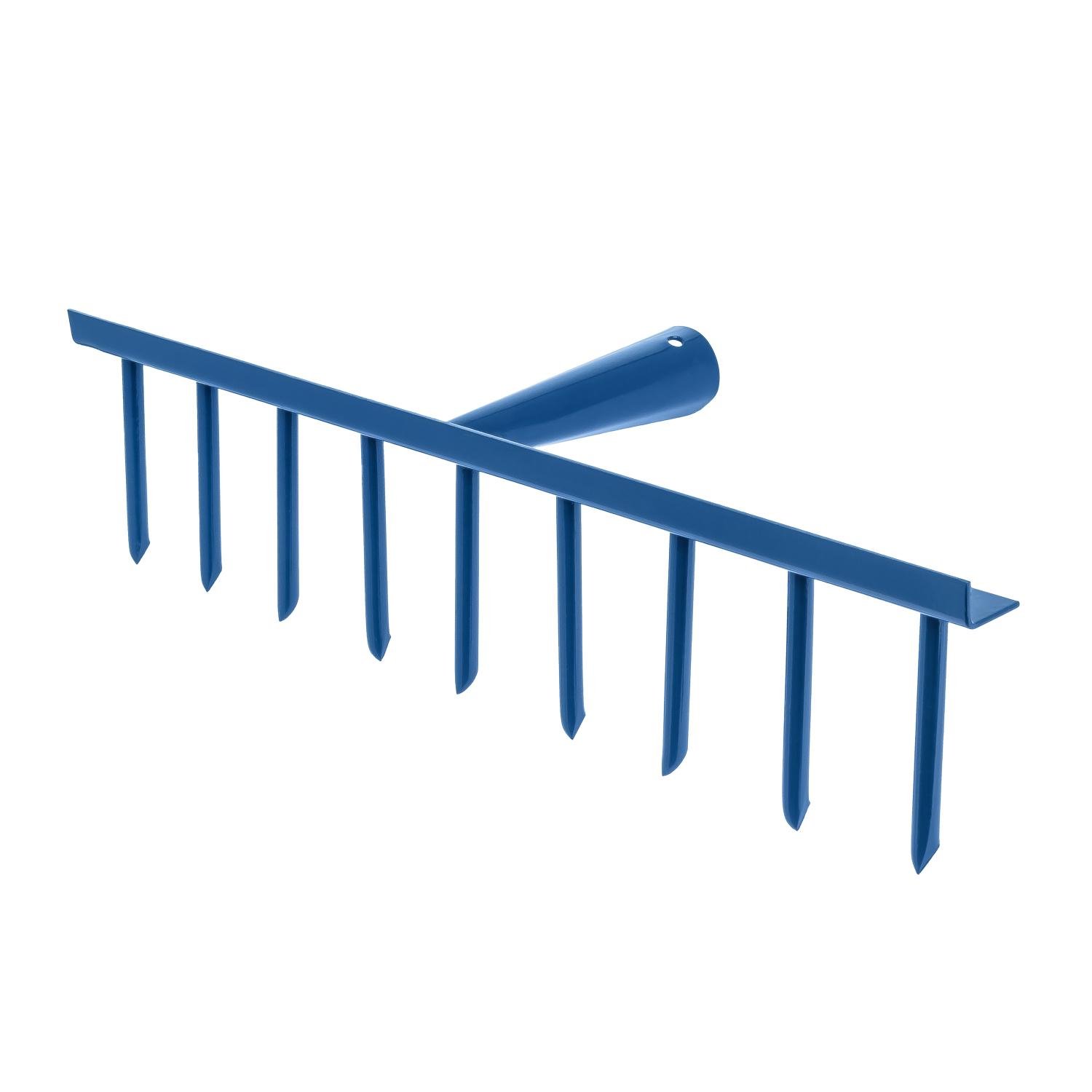 Грабли стальные штыревые Господар с 9 зубцами без черенка (2024144626)