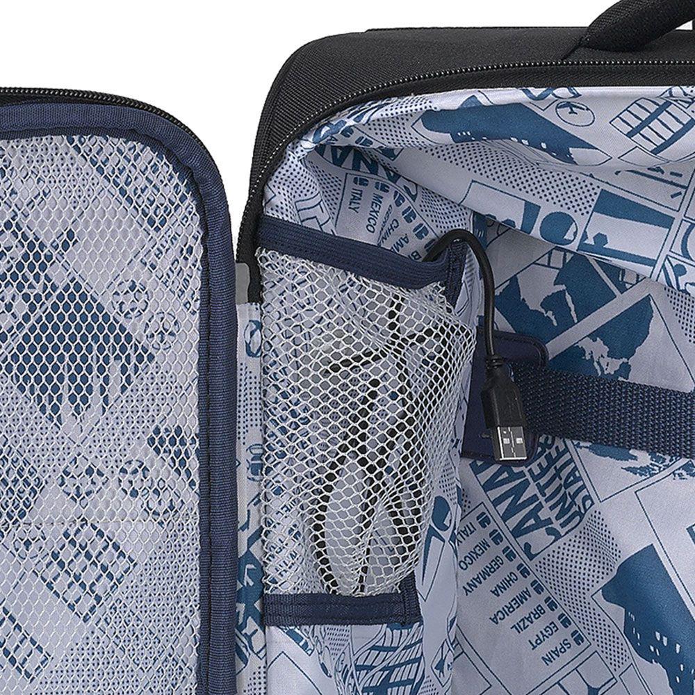 Чемодан Gabol Nordic M Black (118501-001) - фото 3 Чемодан Gabol Nordic M Black (118501-001) - фото 3