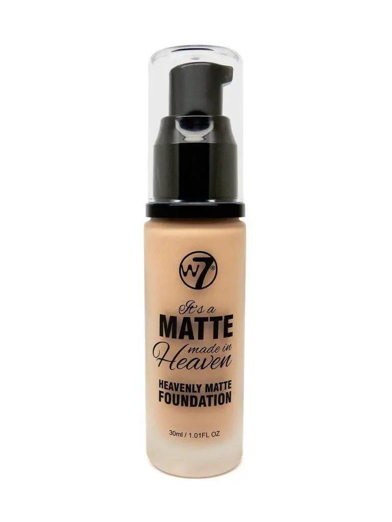 Тональный крем матовый W7 Matte Made in Heaven 30 мл True Beige (28178)
