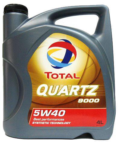 Моторна олива Total Quartz 9000 5W-40 4 л
