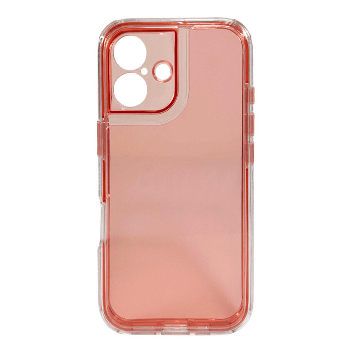 Противоударный чехол Space III для Apple Iphone 16 Red