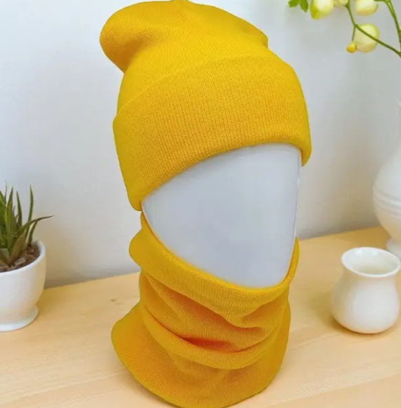 Комплект шапка с отворотом/снуд One size на флисе (29548858) - фото 3 Комплект шапка с отворотом/снуд One size на флисе (29548858) - фото 3