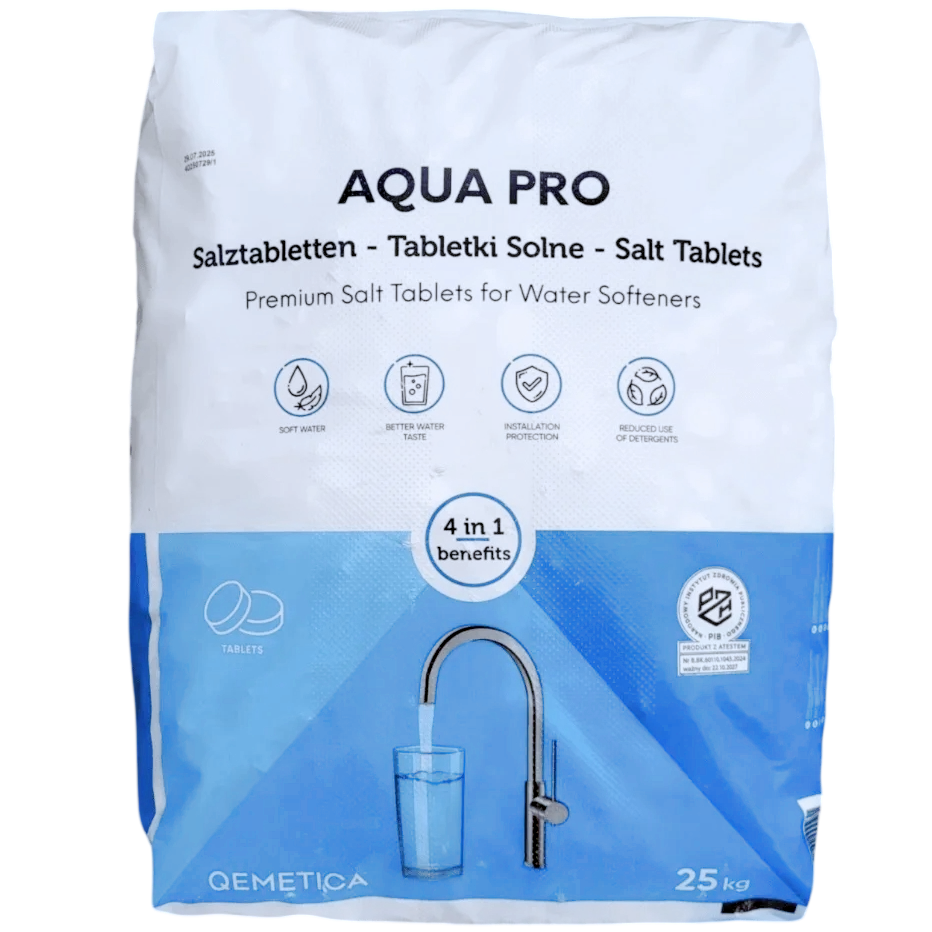 Соль таблетированная Qemetica AQUA PRO 25 кг (4398)