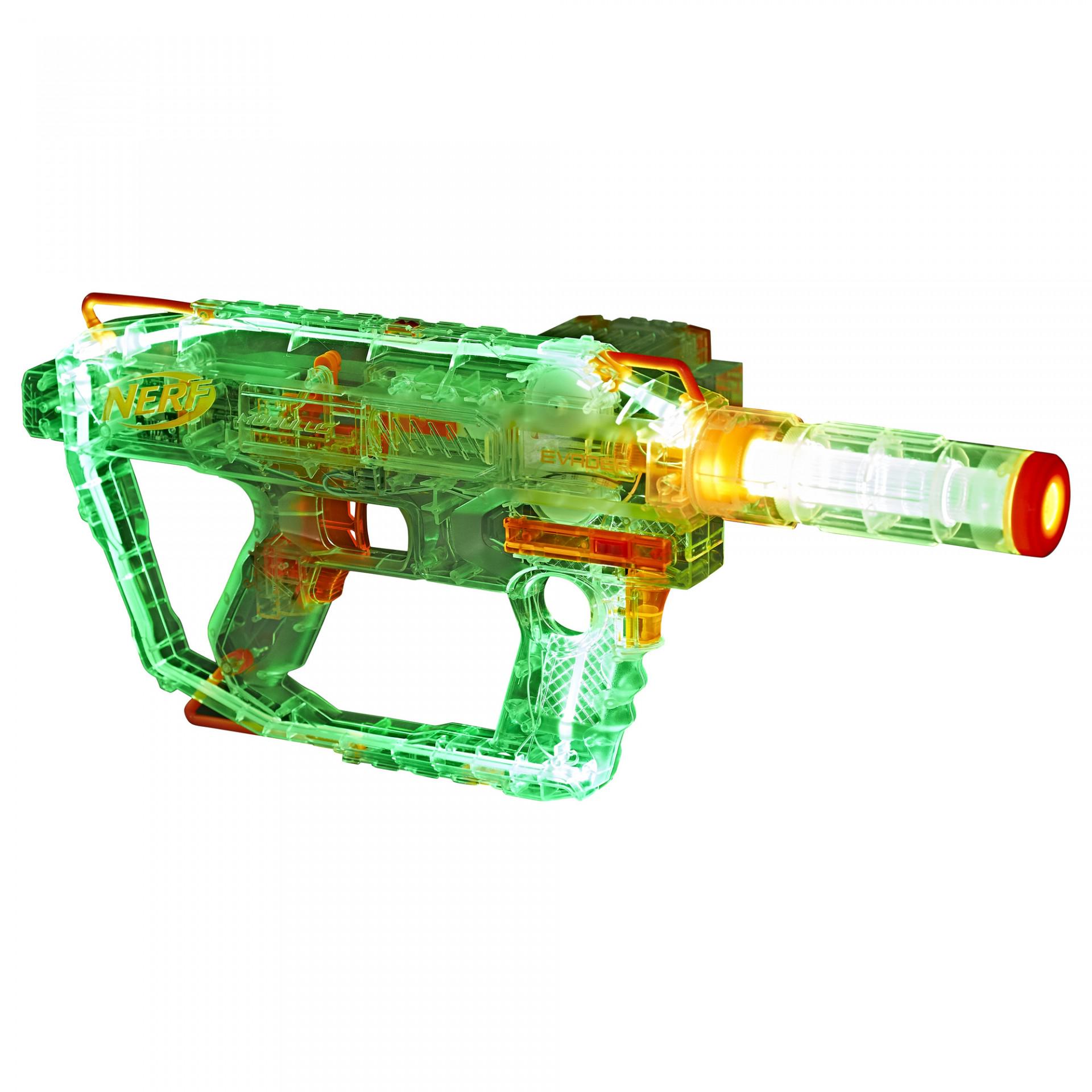 Бластер Nerf Modulus Ghost Ops Evader Motorized Light-Up (NRF44) - фото 3 Бластер Nerf Modulus Ghost Ops Evader Motorized Light-Up (NRF44) - фото 3