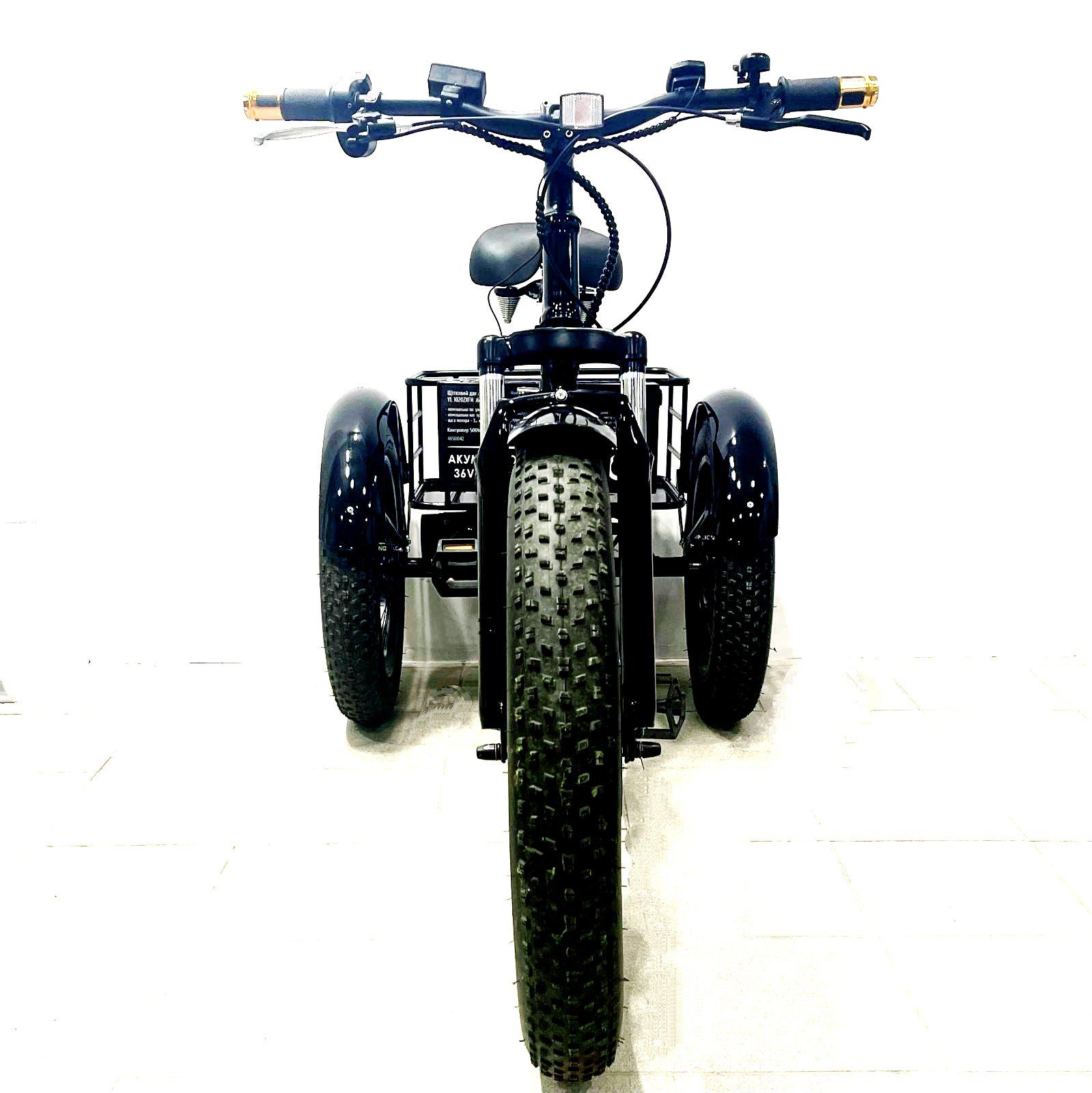 Електровелосипед триколісний Tiras Helper FAT 2420 36V/450WLFP19,5Ah - фото 3